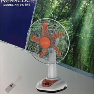 Kennede Rechargeable Fan NH-3936RS Remote control
