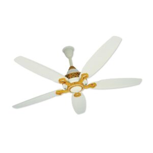 PAK PUNJAB DESIRE OFF WHITE LIGHTWOOD 56″ Ceiling Fan (5 Blade)