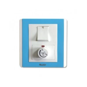CLICK-IRISH-FAN REGULATOR WITH SWITCH