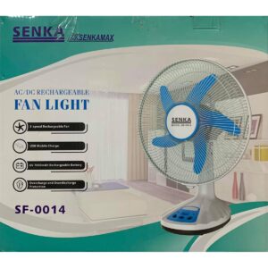 SENKA Rechargeable Fan SF-0014 14 Inch