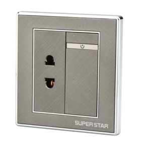 SUPER STAR Ultimate Two Pin Socket With Switch