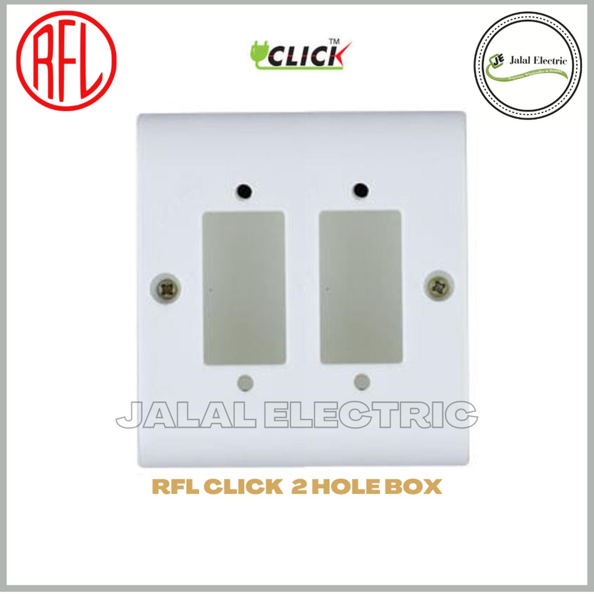 Click Two Hole Box