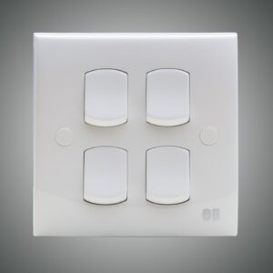 Energypac EG Series 10A 4 Gang Electrical Wall Switch 4Gang