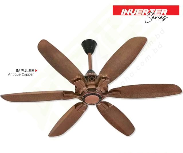 Pak Punjab 56 inch Impulse Model 6 Blades ceiling fan (INVERTER) - Image 3