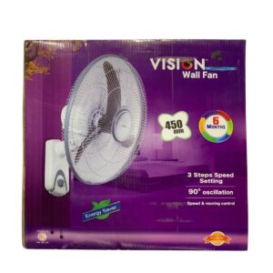 VISION Wall Fan 18" Gray