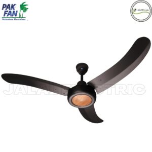 PAK Ceiling Fan Decora Deluxe Model 56 Inch 3 Blade Black