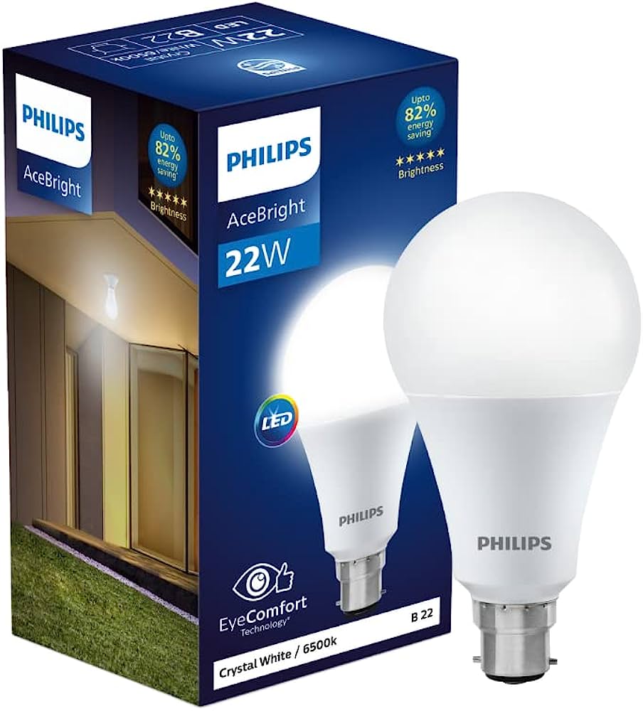 PHILIPS 22-Watt LED Bulb |AceBright High Wattage LED Bulb