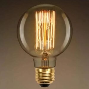 Incandascent Round Vintage Bulb Filament Decortive Led