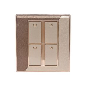 Click Marigold 4 Gang 1 Way Switch