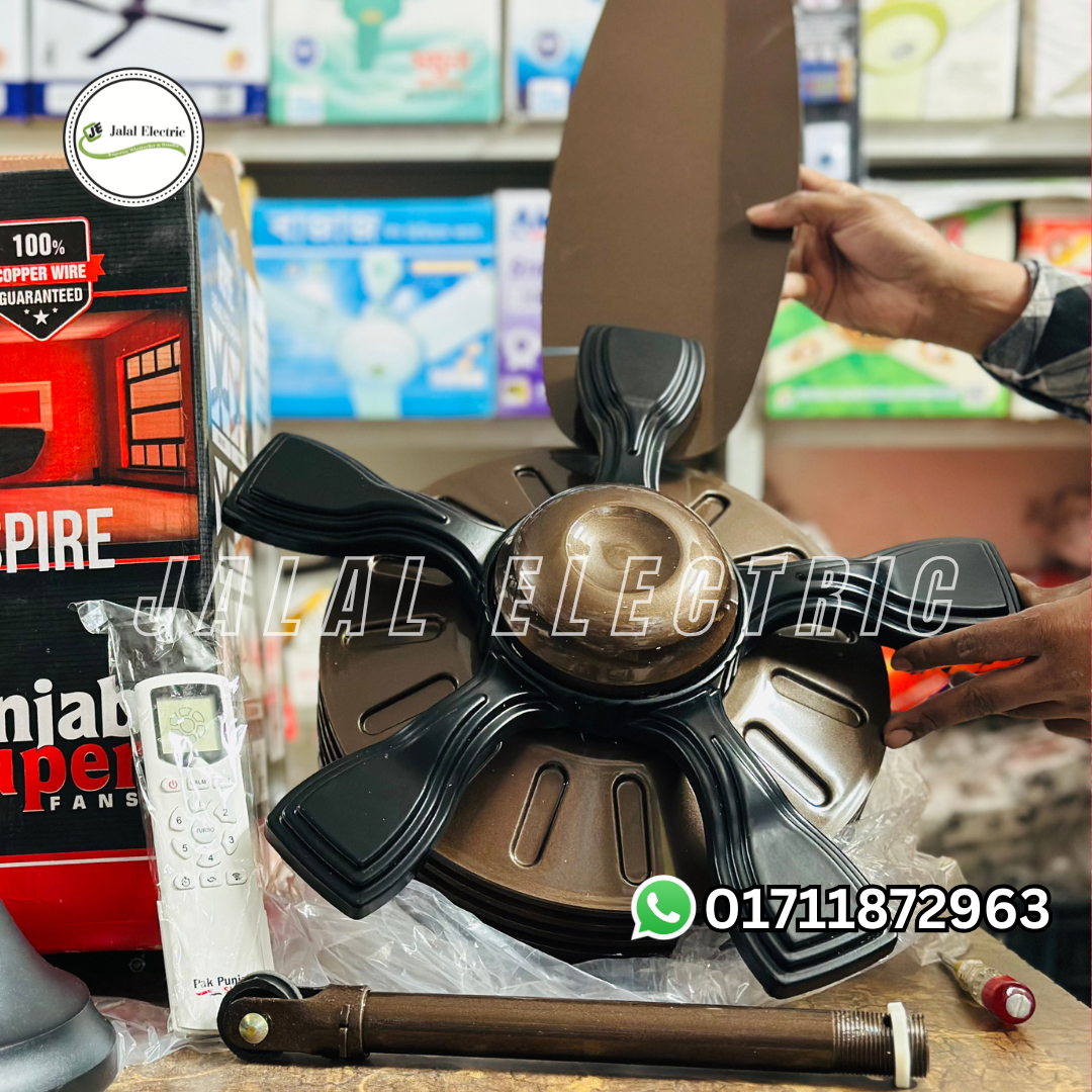 Pak Punjab Inspire Model Inverter ACDC Remote Control BLDC 56 Inch Ceiling Fan - Image 3