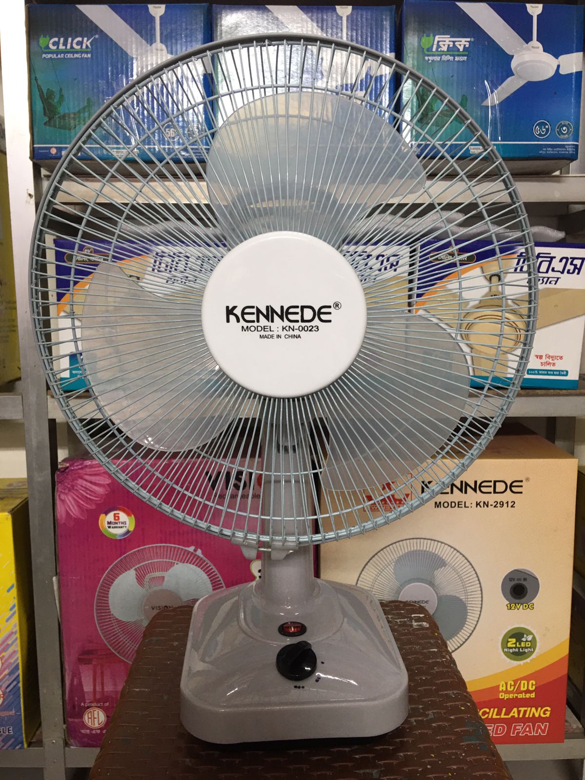 Kennede AC Tabel Fan 12 Inch 100% Copper Motor