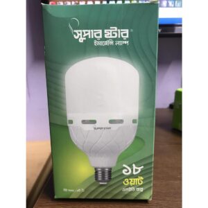 SUPER STAR Emergency LED Smart Bulb 18 Watt B22 (Pin)