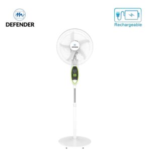 Defender 16" Rechargeable Stand Fan MCF-2936HRS with Remote Controller