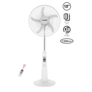 Defender | Kennedi (NH-5918HR) 18 inch AC/DC Full stand Remote Control Rechargeable fan