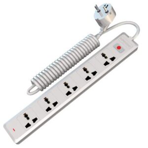Super Star Smart Extension Socket 2 PIN 5 Socket