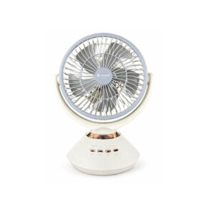 Joy Super JY-2570 Professional 6 Battery Rechargeable Portable Table Fan