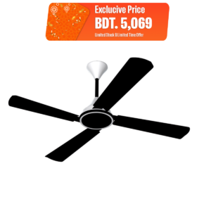 Conion Signature Ceiling Fan 56 Inch, 4 Blades - Oxide Black - Elevate the Comfort and Style of Your Space