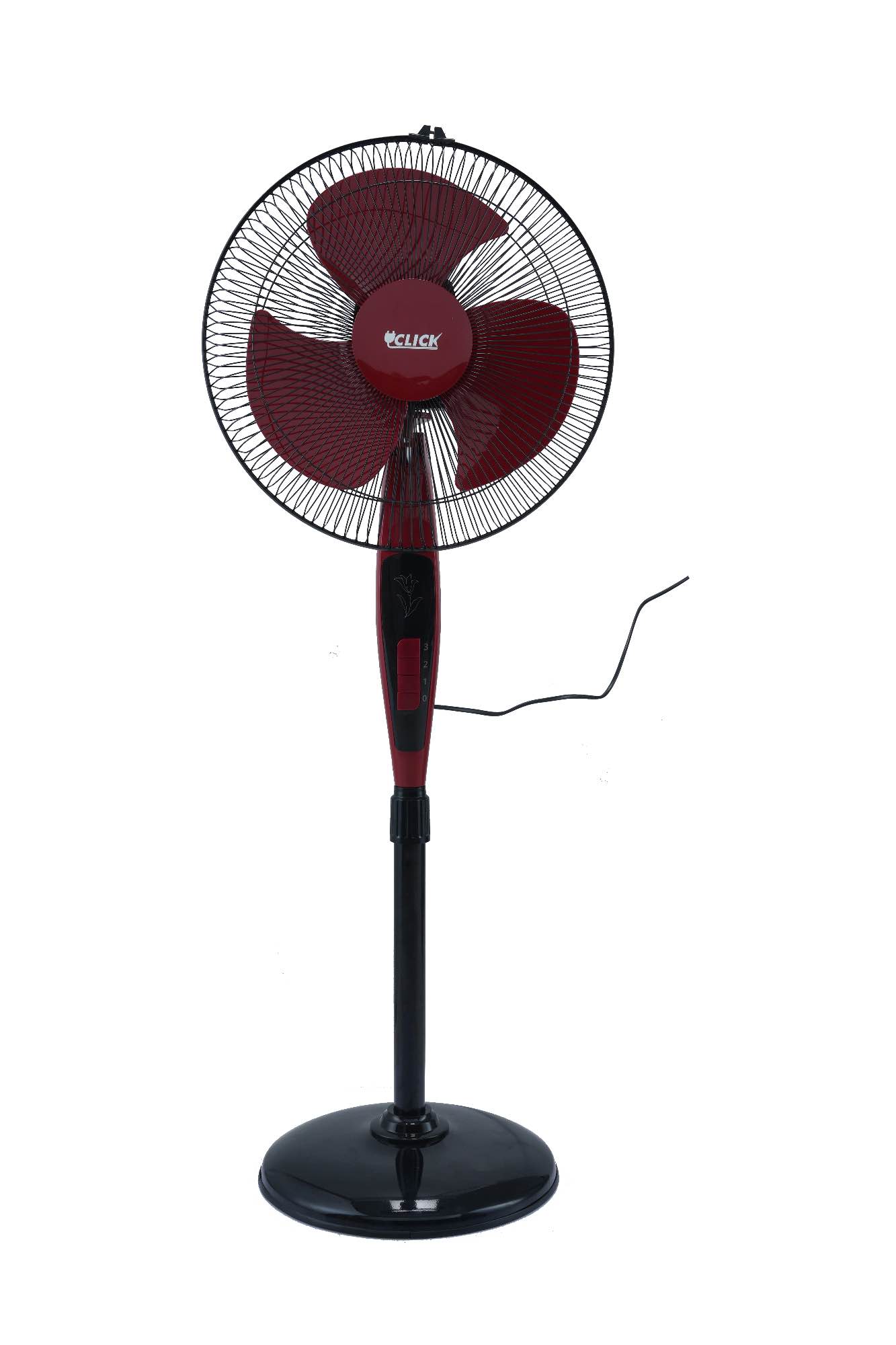Click Super Speed Cyclone Stand Fan - 16" High Speed Fan