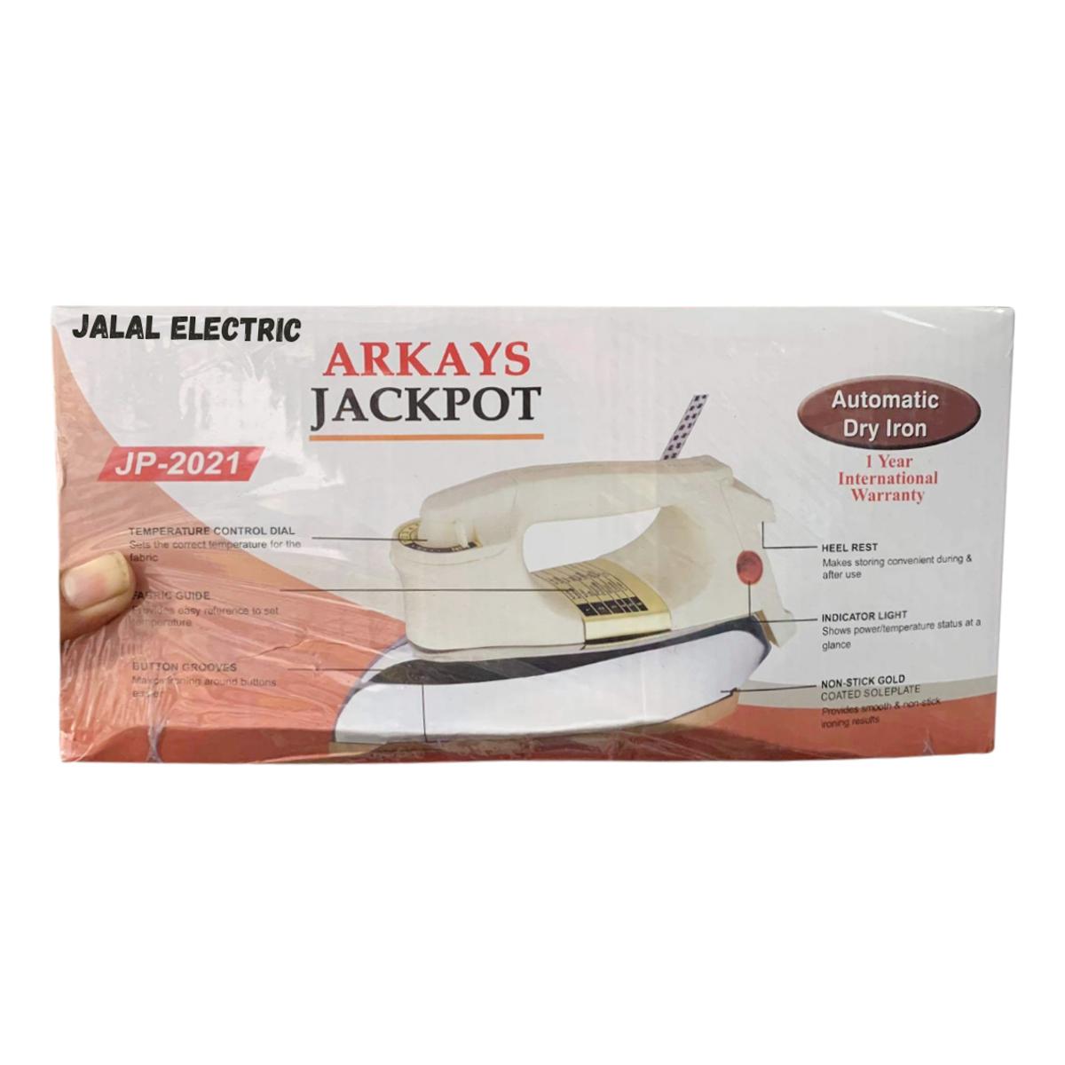 Jackpot Automatic Dry Iron JP-2023