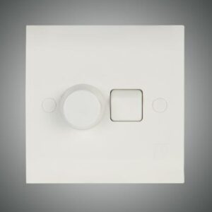 Energypac Elegant Series Fan Regulator Dimmer with Switch Speed Controller Socket Outlet