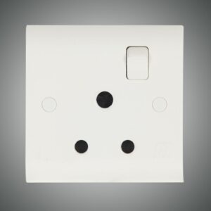 Energypac Elegant Series 15A 3 Pin Round A/C Socket 3Pin AC Electrical Wall Switch