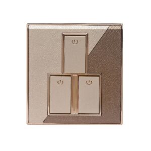 Click Marigold-3 Gang 1 Way Switch