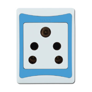 CLICK Duplex 5 Pin Round Socket