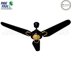 PAK Ceiling Fan Antique Model 56 Inch 3 Blade Black