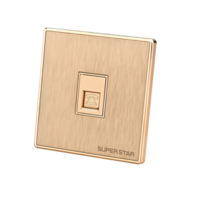 Super Star Glamour Smart Home Telephone Switch Socket Wall Outlet