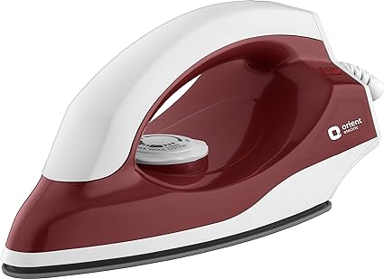 Orient Electric Fabrisoft (Maroon) 1000 Watts Dry Iron/Light Iron