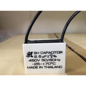 Ceiling Fan Capacitor 2.5μF/3.5μF (MADE IN THAILAND) Imported