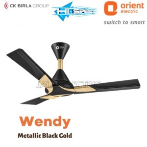 Orient Wendy 1400MM / 56" Ceiling Fan (Metallic Black Gold) India