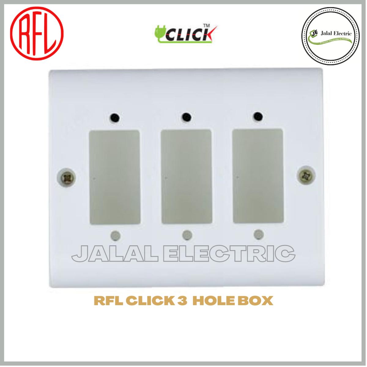 Click Three Hole Box