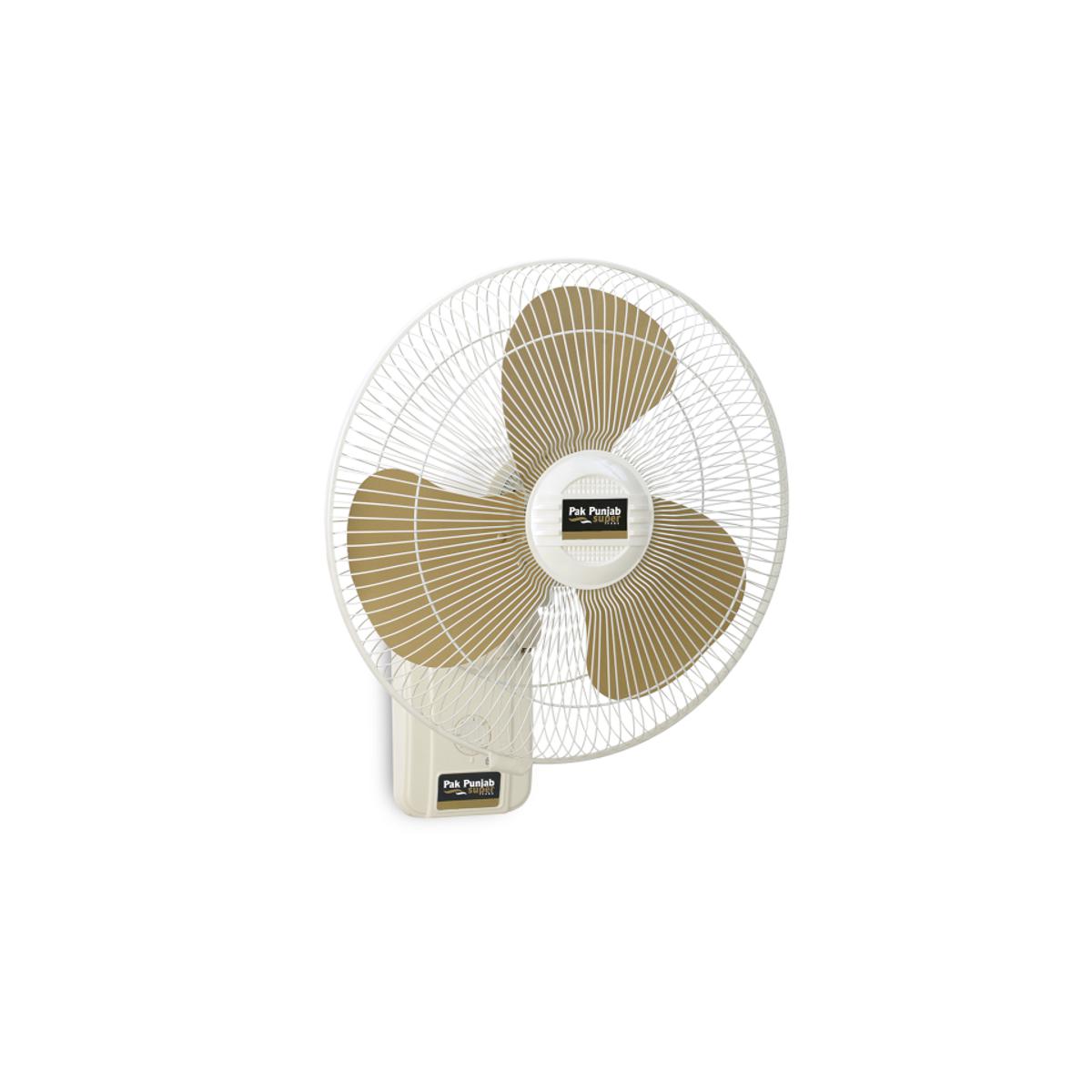 Pak Punjab 18" Bracket / Wall Fan (Off White) - Made in Pakistan