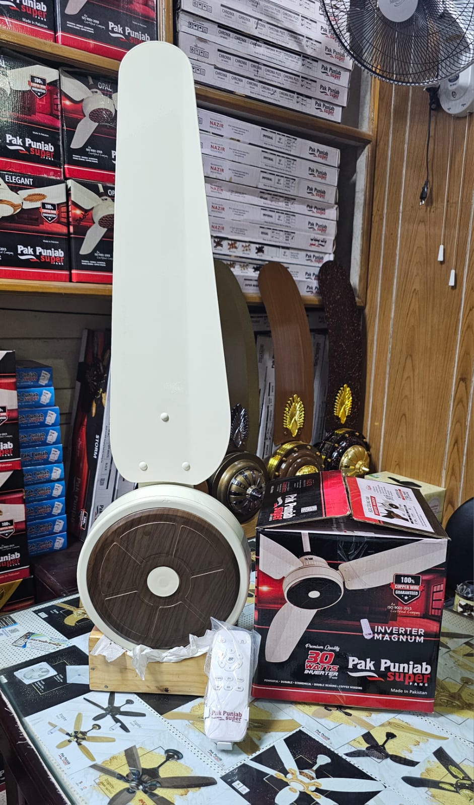 Pak Punjab Magnum Model 56 Inch Remote Control Inverter Ceiling Fan - Image 2